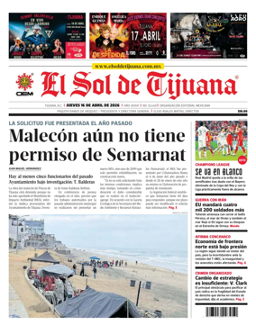 Cover of El Sol de Tijuana