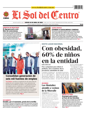 Cover of El Sol del Centro