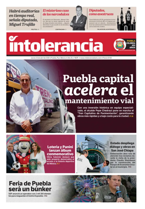 Cover of Intolerancia Diario