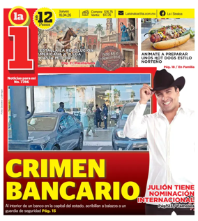 Cover of La I de Sinaloa
