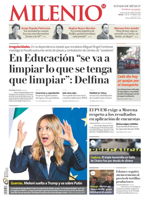 Cover of Milenio Edo de Mexico