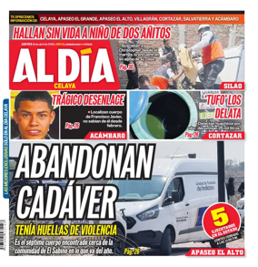 Cover of Periodico Al Dia (Celaya)