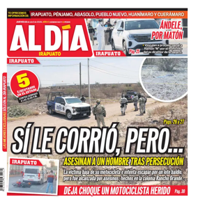 Cover of Periodico Al Dia (Irapuato)