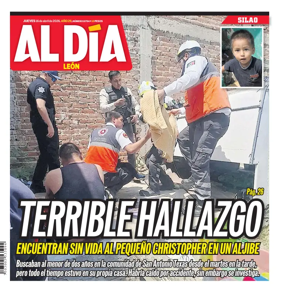 Cover of Periodico Al Dia (Leon)