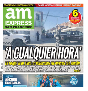 Cover of Periodico AM Express (San Francisco del Ricon)