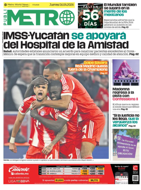 Cover of Publimetro Merida