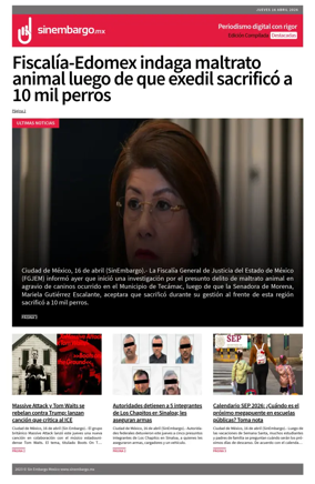 Cover of Sin Embargo destacadas
