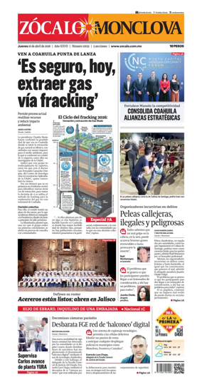 Cover of Zocalo Monclova