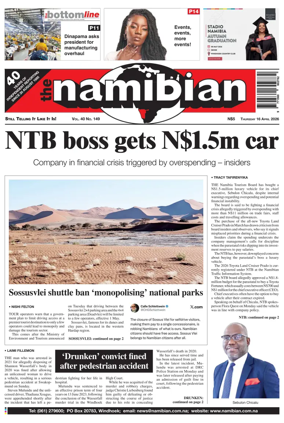 Cover of The Namibian