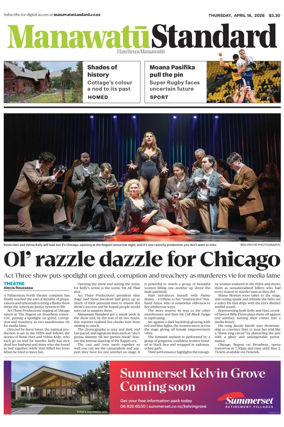 Cover of Manawatu Standard