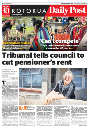 Cover of Rotorua Daily Post