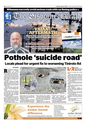 Cover of The Gisborne Herald
