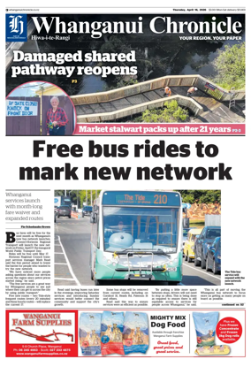 Cover of Whanganui Chronicle
