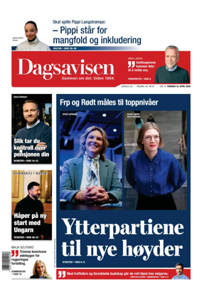 Cover of Dagsavisen