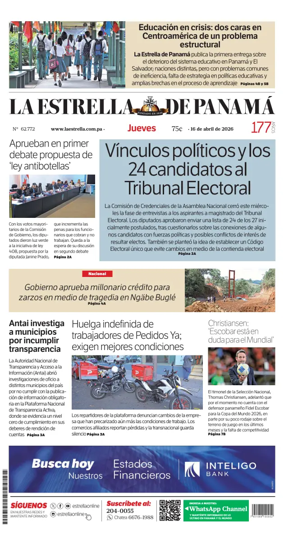 Cover of La Estrella de Panama