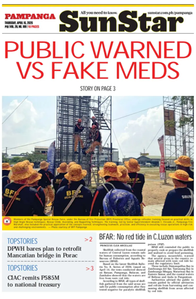 Cover of Sun.Star Pampanga