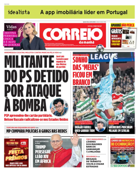Cover of Correio da Manha