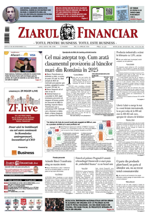 Cover of Ziarul Financiar