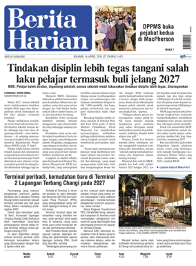 Cover of Berita Harian