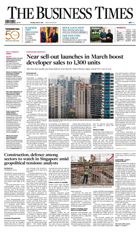 Cover of The Business Times