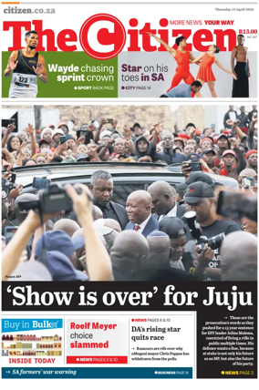 Cover of The Citizen (Gauteng)