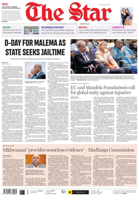 Cover of The Star Early Edition