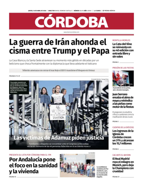 Cover of Diario Cordoba