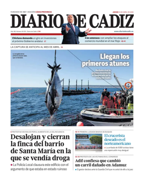 Cover of Diario de Cadiz