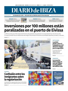 Cover of Diario de Ibiza