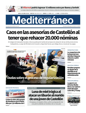 Cover of El Periodico Mediterraneo