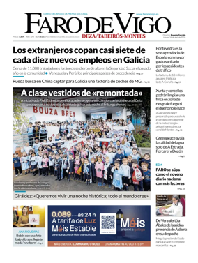 Cover of Faro de Vigo (Deza/Tabeiros-Montes)