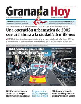 Cover of Granada Hoy