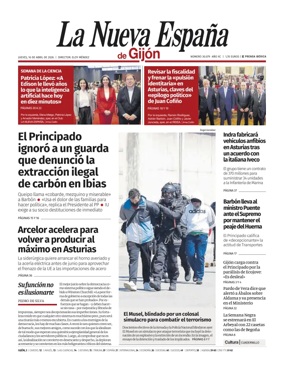 Cover of La Nueva Espana (Gijon)