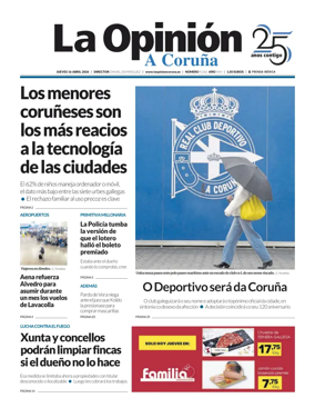 Cover of La Opinion de A Coruna