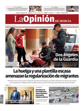 Cover of La Opinion de Murcia