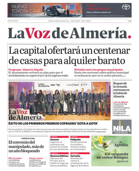 Cover of La Voz de Almeria