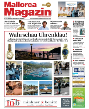 Cover of Mallorca Magazin