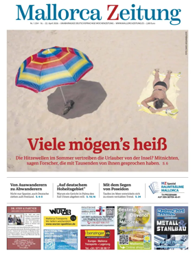 Cover of Mallorca Zeitung