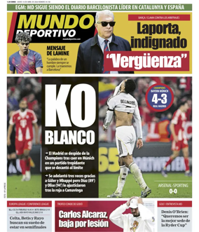 Cover of Mundo Deportivo (At. Madrid)