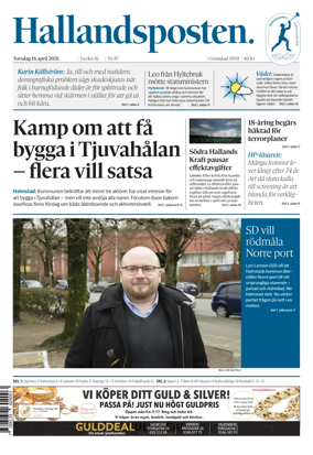 Cover of Hallandsposten