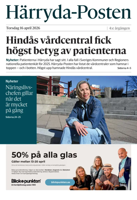 Cover of Harryda-Posten