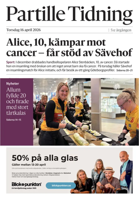 Cover of Partille Tidning