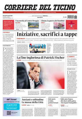 Cover of Corriere del Ticino