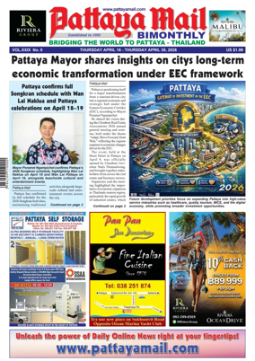 Cover of Pattaya Mail