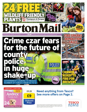 Cover of Burton Mail