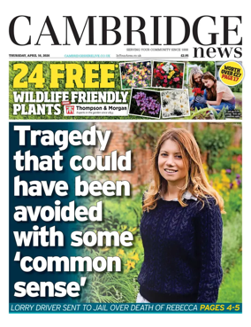 Cover of Cambridge News