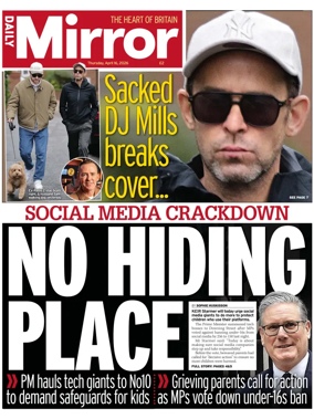 Cover of Daily Mirror