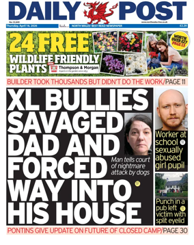 Cover of Daily Post (North Wales)