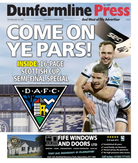Cover of Dunfermline Press