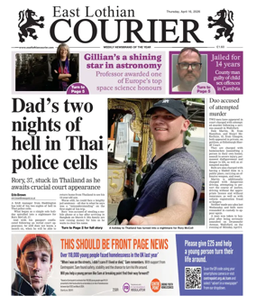 Cover of East Lothian Courier